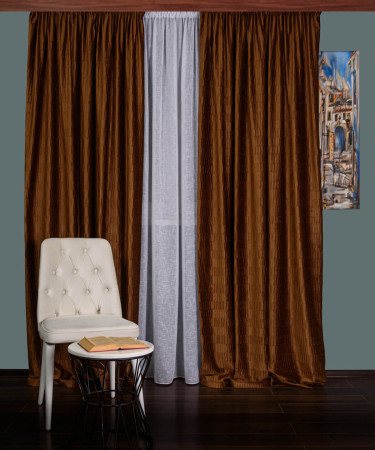 Draperie catifea creponata,caramiziu Draperie catifea creponata,caramiziu