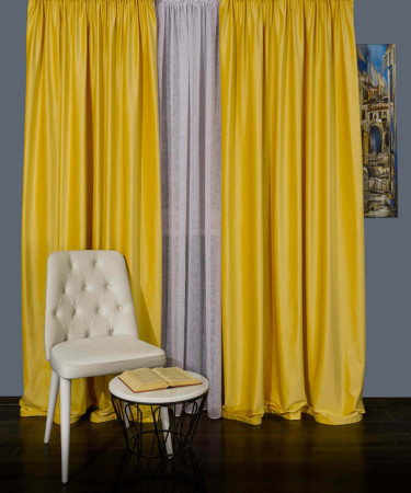Draperie catifea galben Draperie catifea galben