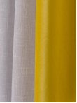 Draperie catifea galben