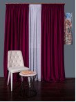 Draperie catifea grena