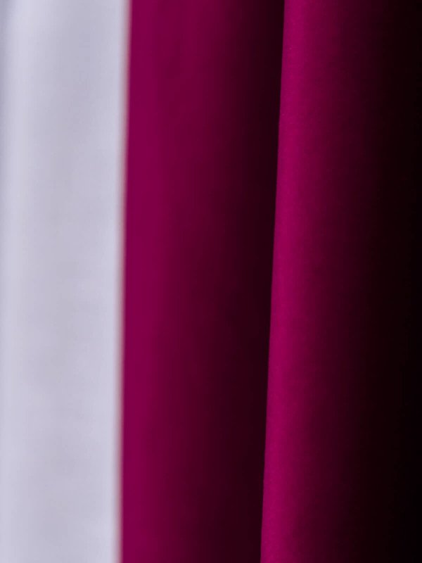 Draperie catifea grena