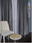 Draperie catifea gri