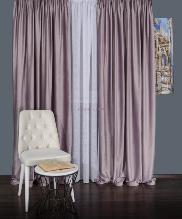 Draperie catifea lila Draperie catifea lila