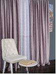 Draperie catifea lila