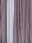 Draperie catifea lila