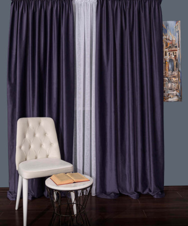 Draperie catifea mov 2 Draperie catifea mov 2