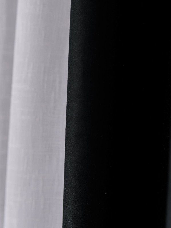 Draperie catifea negru