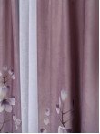Draperie catifea pictata lila