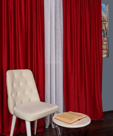 Draperie catifea rosu Draperie catifea rosu