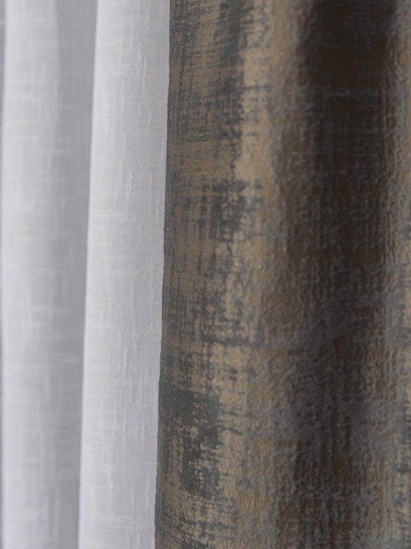 Draperie catifea texturata gri