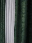 Draperie catifea texturata verde