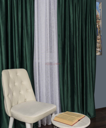 Draperie catifea verde Draperie catifea verde