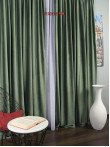 Draperie catifea verde