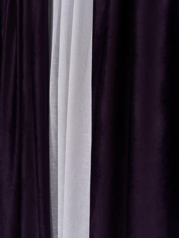 Draperie catifea violet