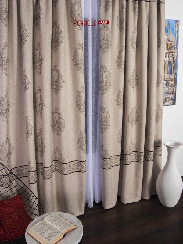 Draperie in bej