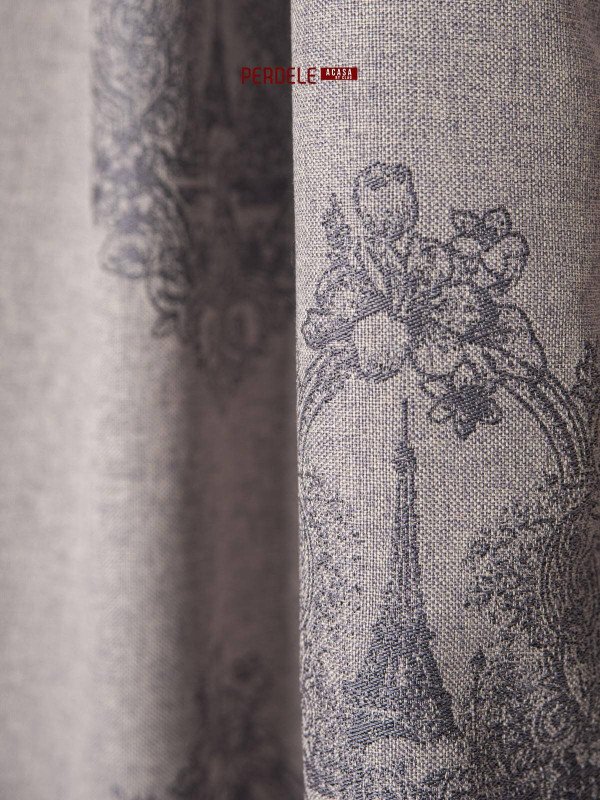 Draperie in gri