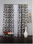 Draperie model flori