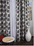 Draperie model flori