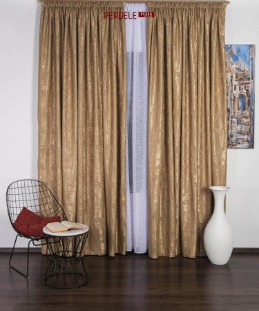 Draperie nisip, auriu