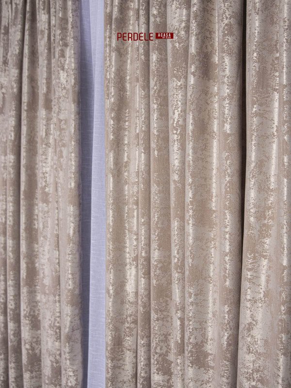 Draperie nisip, bej