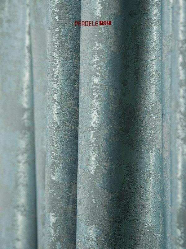 Draperie nisip, turquoise