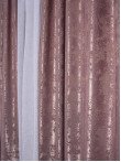 Draperie nisip roz prafuit