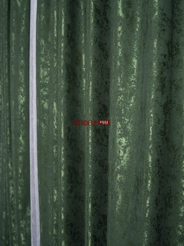 Draperie nisip verde