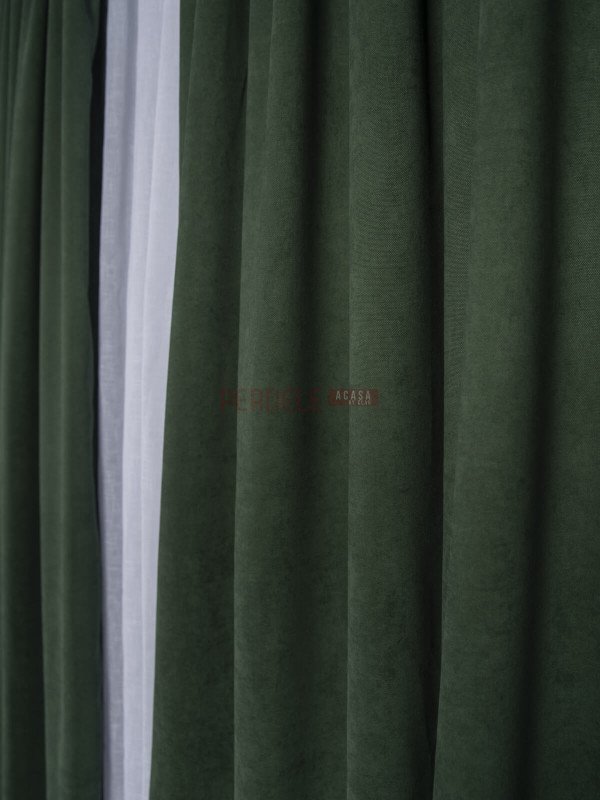 Draperie Petec, verde