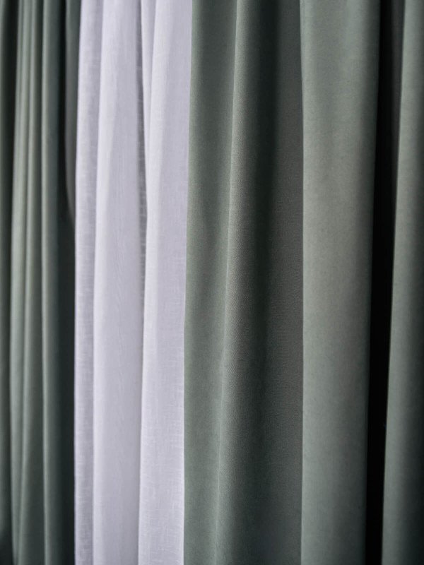 Draperie petek verde menta