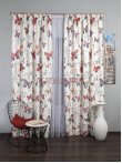 Draperie saten fluturi colorati 2