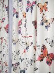 Draperie saten fluturi colorati 2