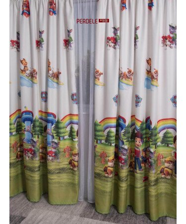 Draperie saten model copii Draperie saten model copii