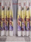 Draperie saten model copii