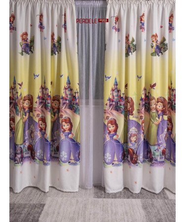 Draperie saten model copii Draperie saten model copii