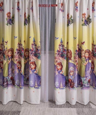 Draperie saten model copii Draperie saten model copii