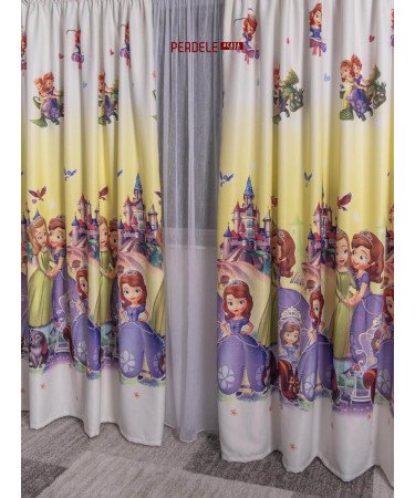 Draperie saten model copii Draperie saten model copii