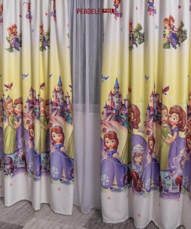 Draperie saten model copii Draperie saten model copii