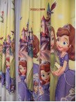 Draperie saten model copii