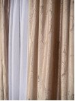 Draperie satin auriu