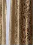 Draperie satin crem,maro