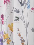 Draperie satin flori multicolore
