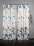 Draperie satin model pentru copii cu Mickey Mouse