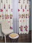 Draperie satin model pentru copii cu Mikey mouse