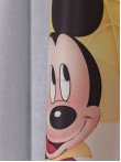Draperie satin model pentru copii cu Mickey & Minnie Mouse