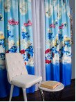 Draperie satin model pentru copii