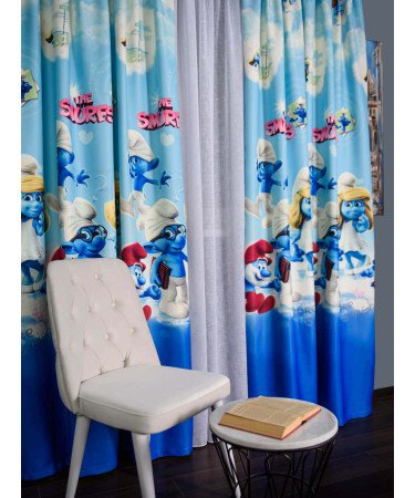Draperie satin model pentru copii Draperie satin model pentru copii