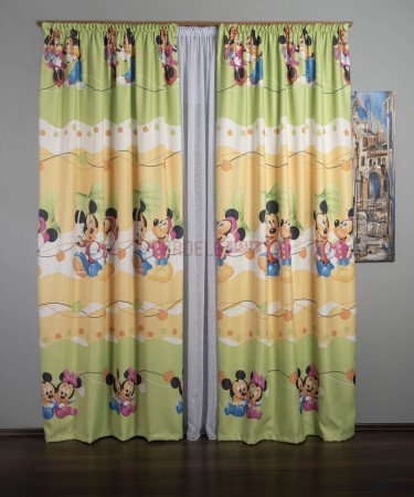 Draperie satin model pentru copii