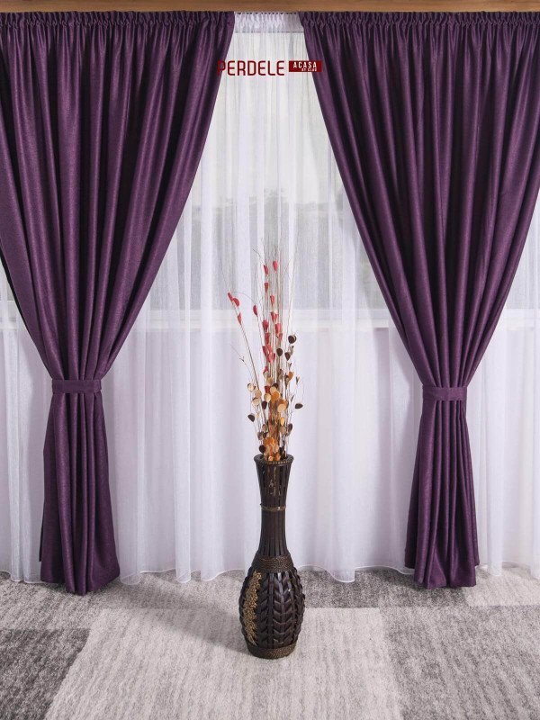 Draperie soft mov