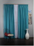 Draperie soft turqoise