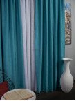 Draperie soft turqoise